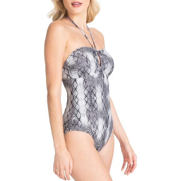 Becca Reversible Side Tie X-Small Floral Bikini Bottom - Picture 2 of 5